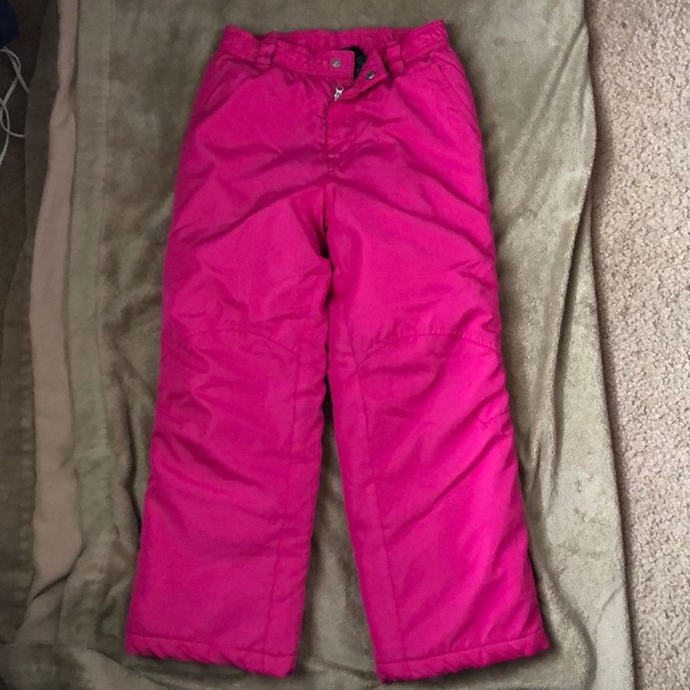 Ski pants for girls. Size 7-8